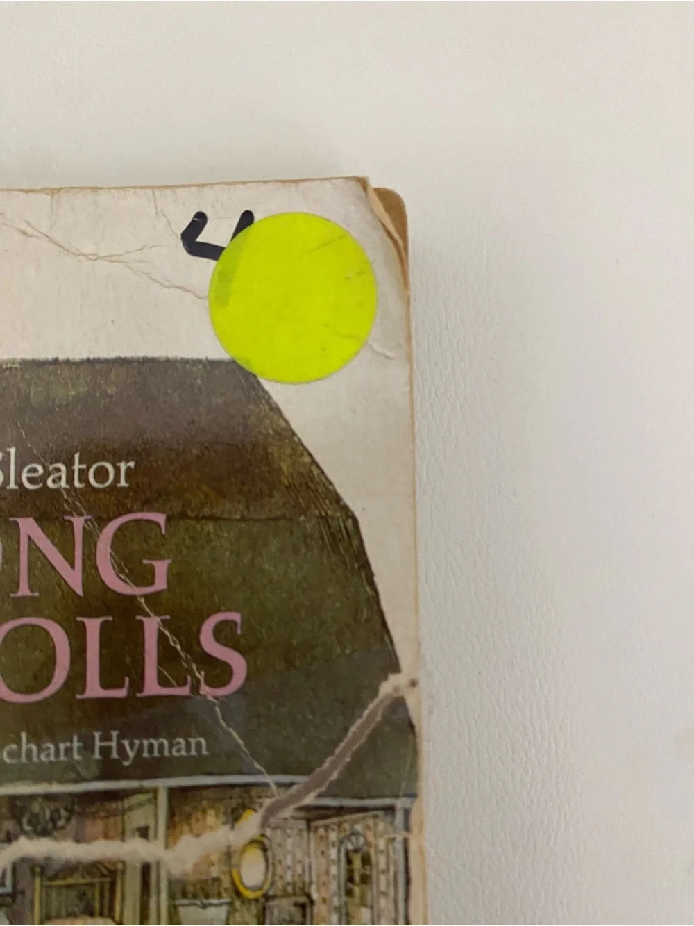 VTG 1975 Among the Dolls by William Sleator Paperback Chilling Kids Supense Book